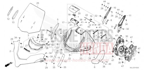 PARE-BRISE GL1800DAT de 2026
